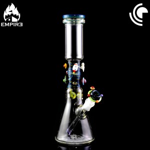 Empire Glassworks - Across the Universe Beaker Waterpipe [2286K]*